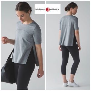 SOLD NEW Lululemon Dash to Class In Heathered G